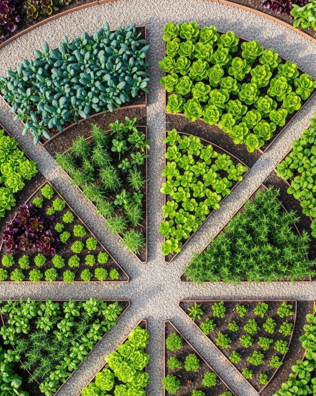 5 plantas ideais para horta mandala