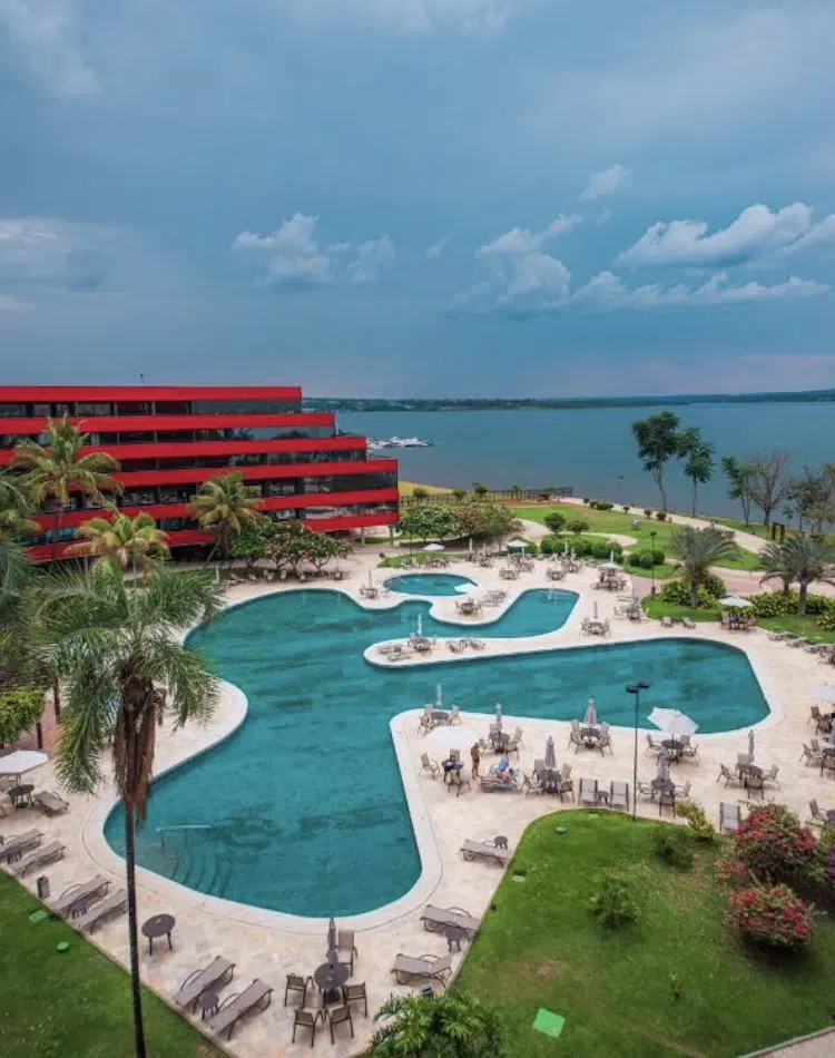 hotéis românticos brasília lago paranoá