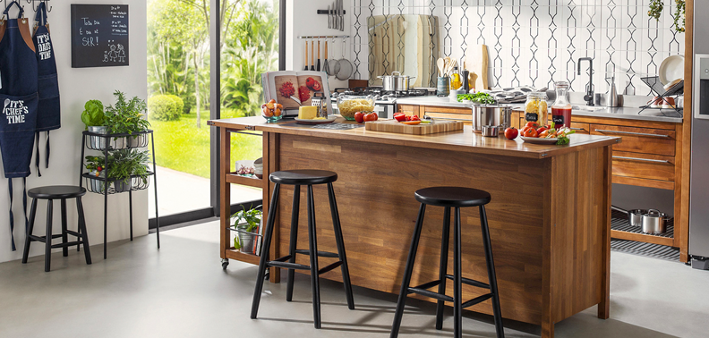 ideias de banqueta para cozinha americana