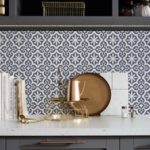 ideias de decoração com adesivos de azulejo