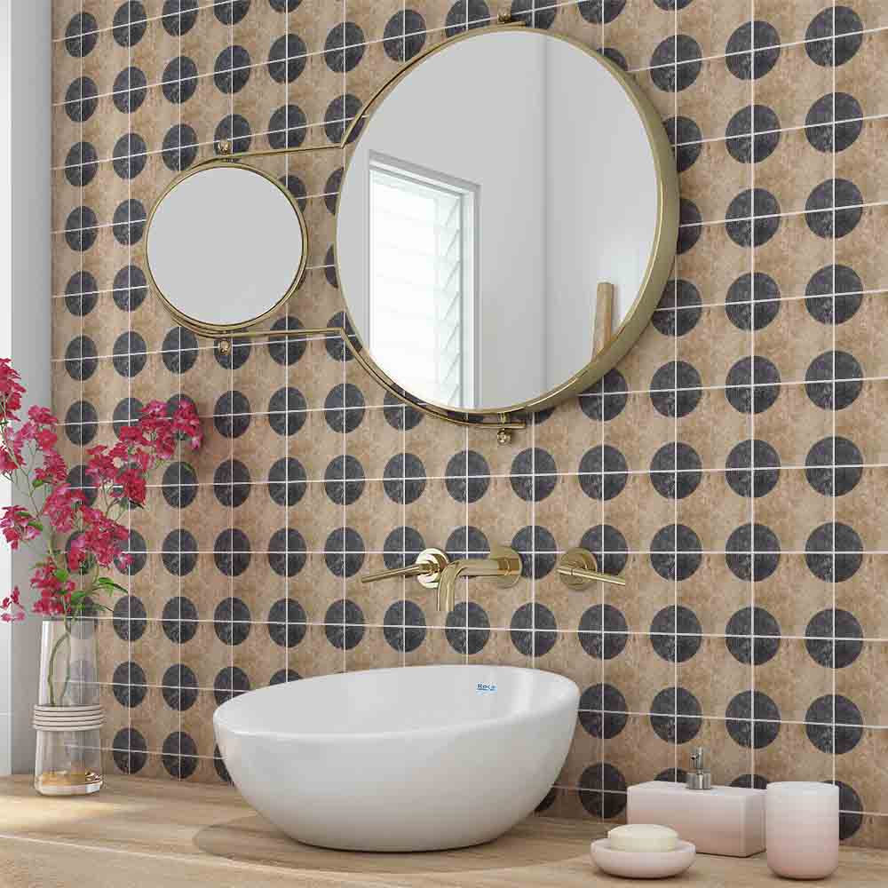 ideias de decoração com adesivos de azulejo