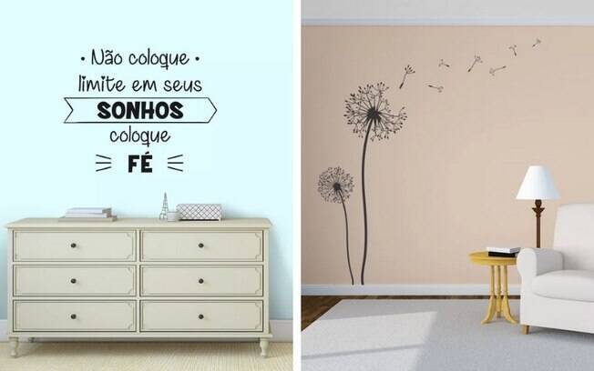 ideias de decoração com adesivos decorativos
