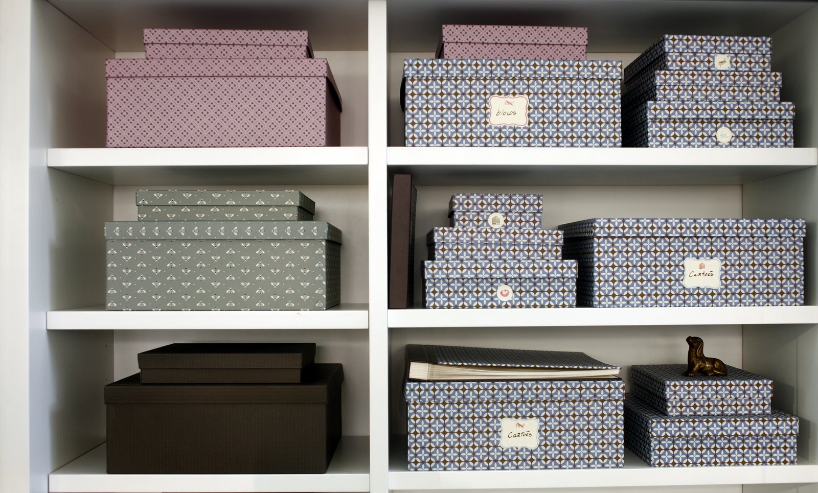 DIY: Transforme Caixas de Papelão em Organizadores de Luxo