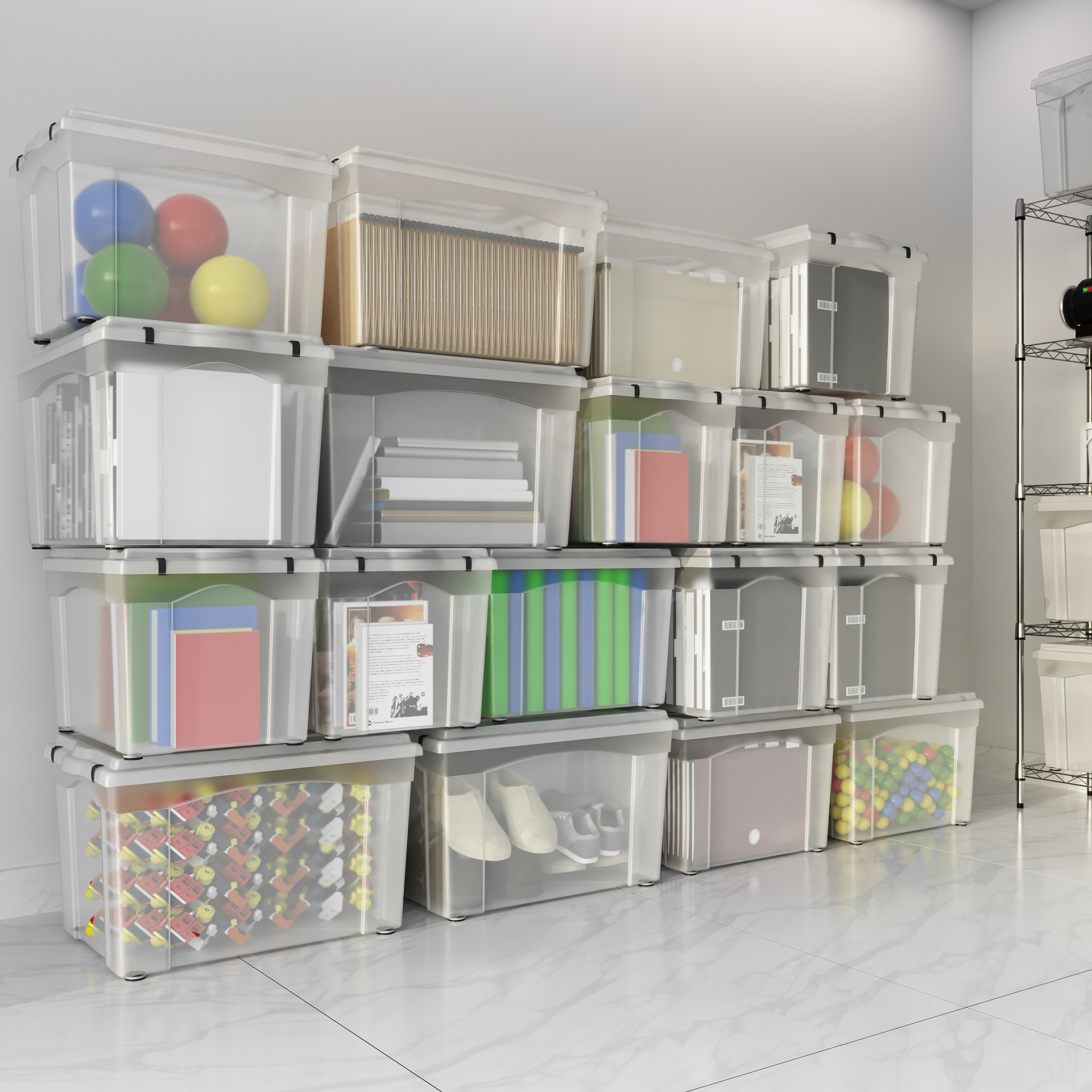 Guia Completo: Escolhendo a Caixa Organizadora Ideal para Cada Cômodo