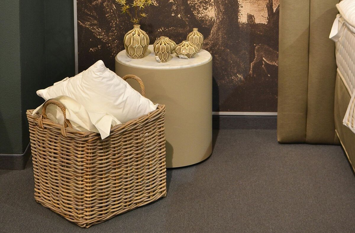 ideias de decoração com cestos de vime