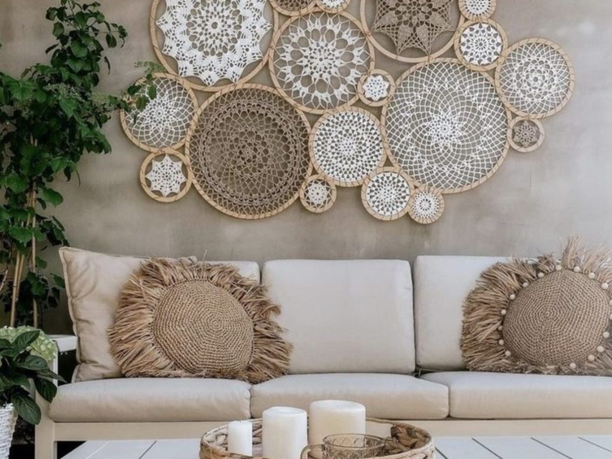 Do Quarto à Varanda: Itens de Crochê para Trazer o Estilo Boho Chic para sua Casa