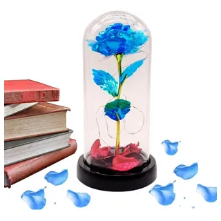 ideias de decoração com fio de fada no vidro