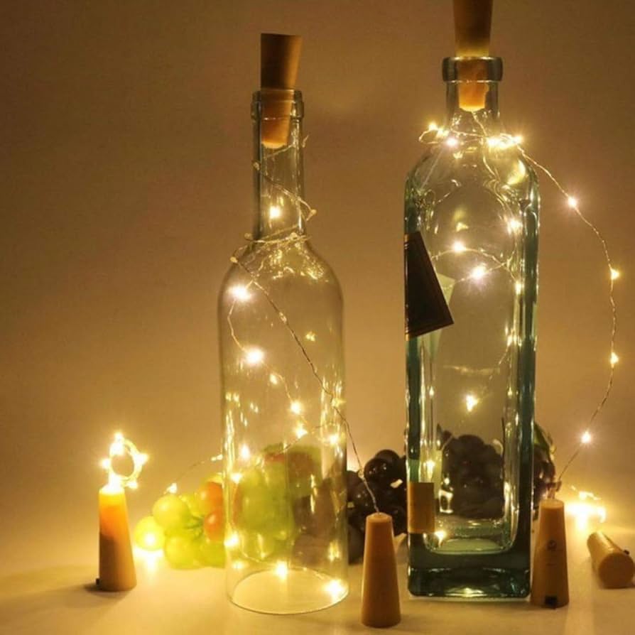 Decoração Escandinava com Fio de Fada: Minimalismo e Aconchego em Potes de Vidro