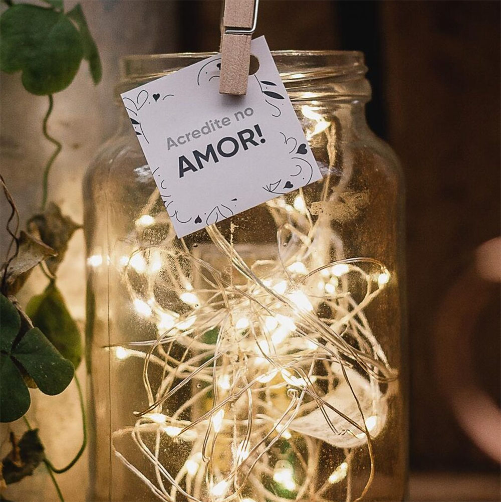 Redomas Iluminadas: Crie um Ambiente Sofisticado com Fio de Fada e Rosas