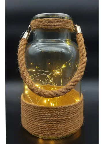 Decoração Escandinava com Fio de Fada: Minimalismo e Aconchego em Potes de Vidro