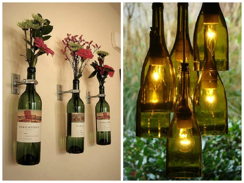 Decoração Rústica: Como Usar Barbante em Garrafas