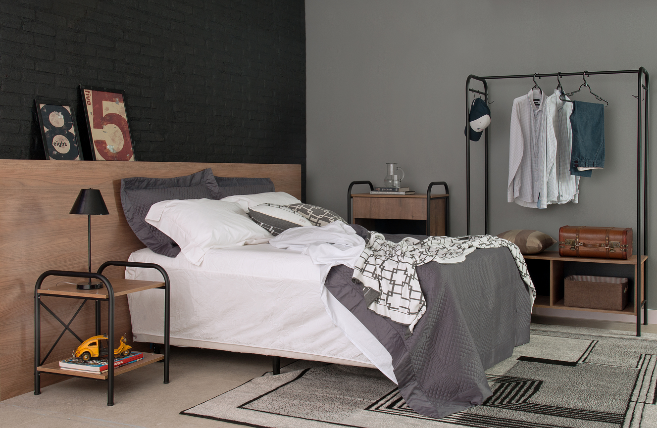 ideias de decoração com luz negra no quarto