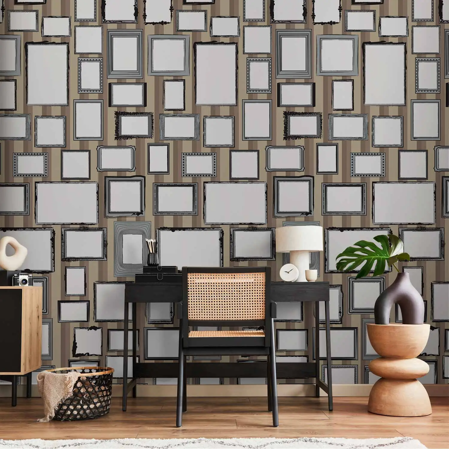 5 maneiras criativas de usar molduras vazias na decoração