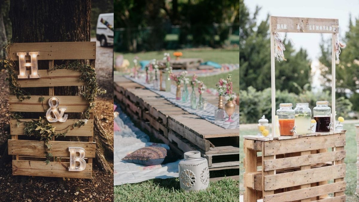 ideias de decoração com pallets para varanda