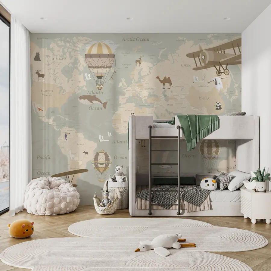 Tendências de Cores para Quartos Infantis em 2025