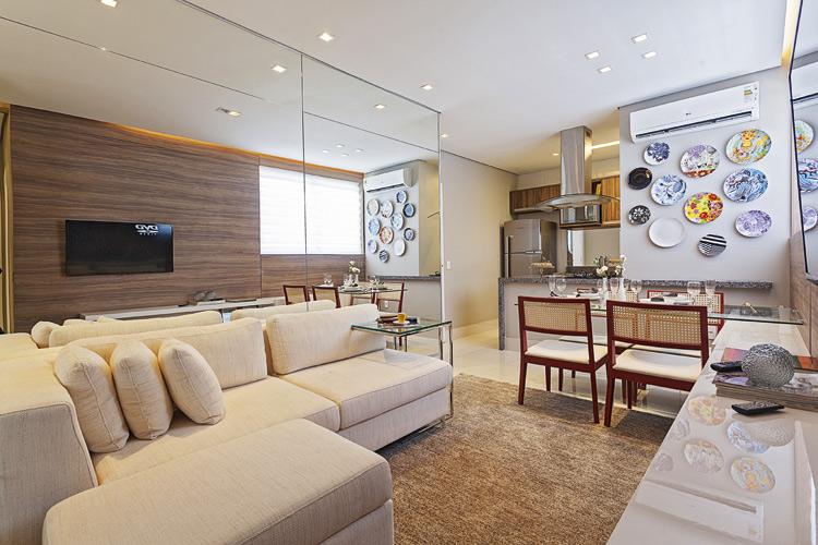 ideias de decoração com pratos de parede