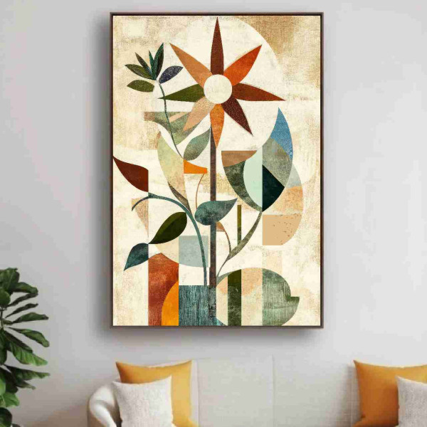 ideias de decoração com quadros coloridos