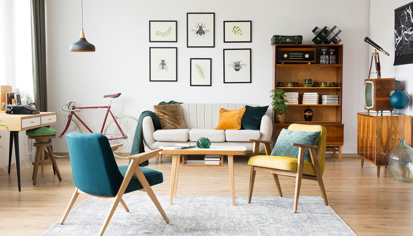 ideias de decoração com quadros coloridos