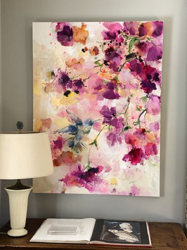ideias de decoração com quadros de aquarela