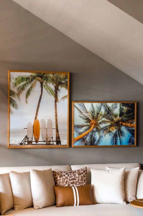 ideias de decoração com quadros de artistas