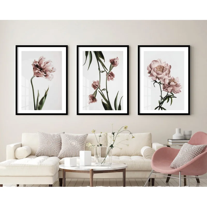 Tendências de cores em quadros decorativos para 2025