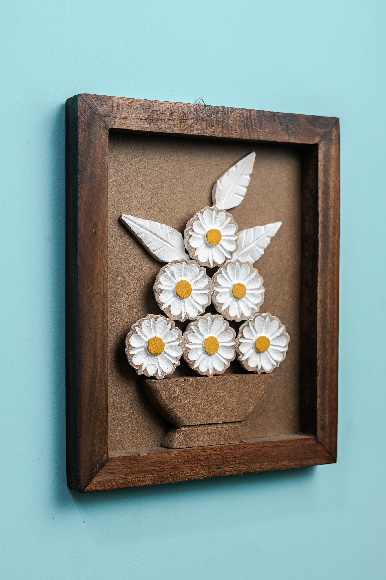 ideias de decoração com quadros de flores