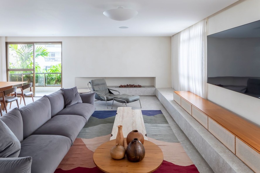 ideias de decoração com tapetes coloridos