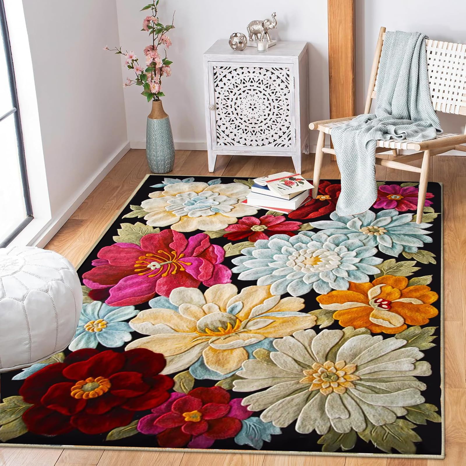 Decoração de Corredores: O Poder dos Tapetes Coloridos e da Iluminação