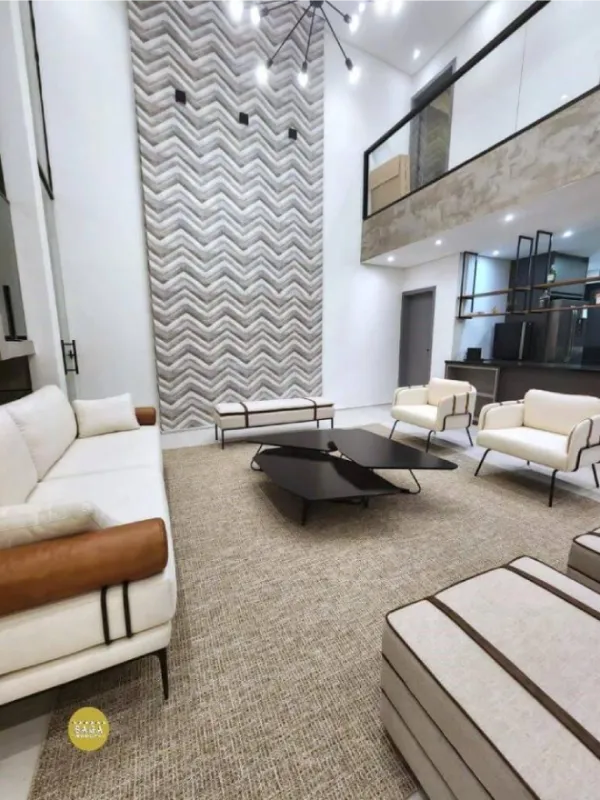 Como combinar tapete de sisal com móveis de madeira