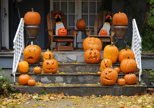Transforme sua Entrada com Decoração de Halloween Impactante