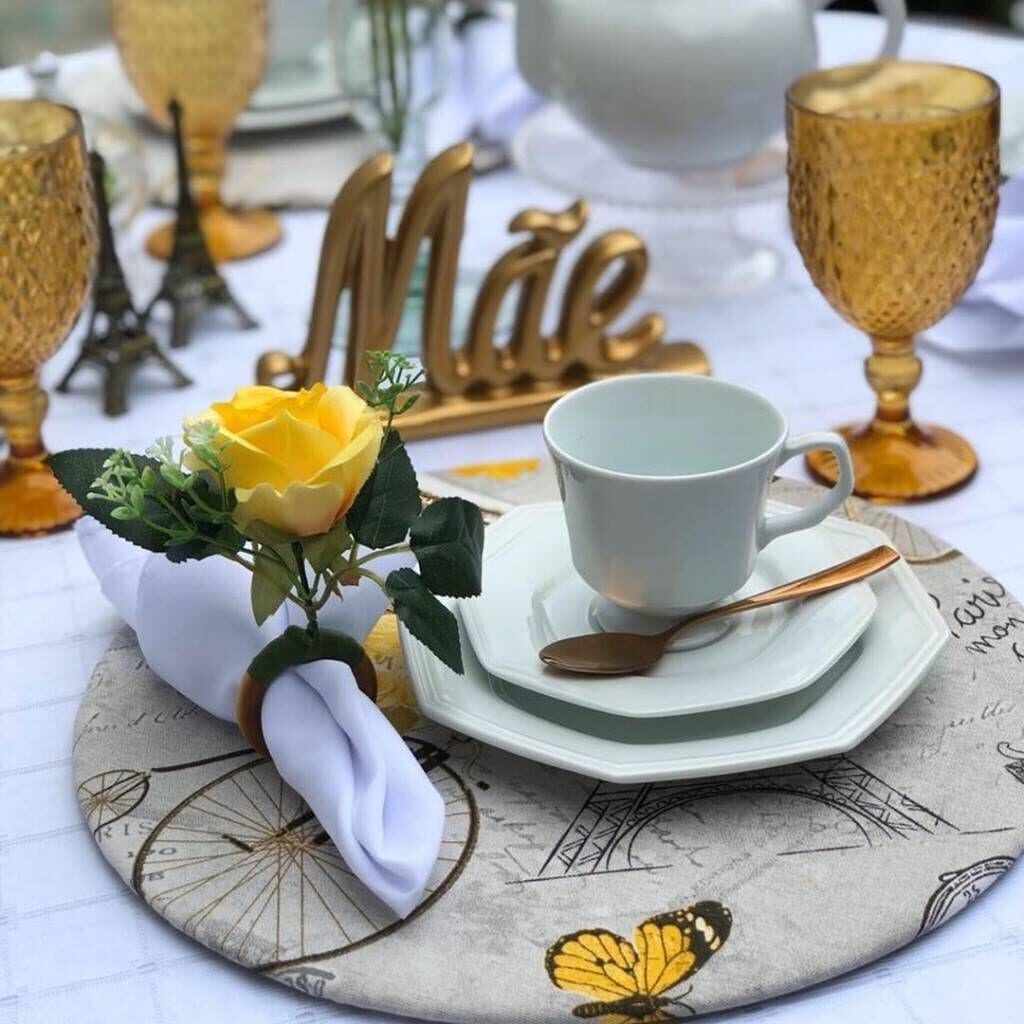 ideias de decoração de mesa para o dia das mães