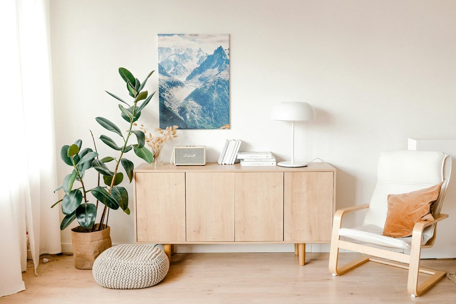 ideias de decoração estilo escandinavo sala