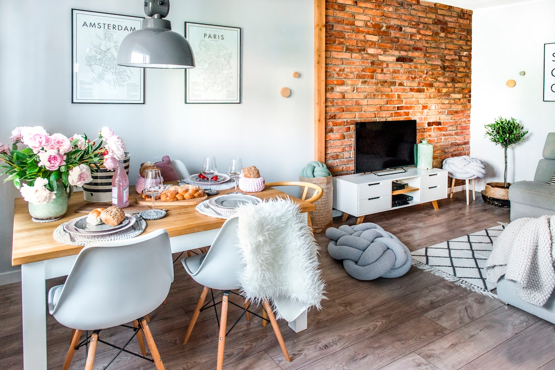 ideias de decoração estilo escandinavo sala