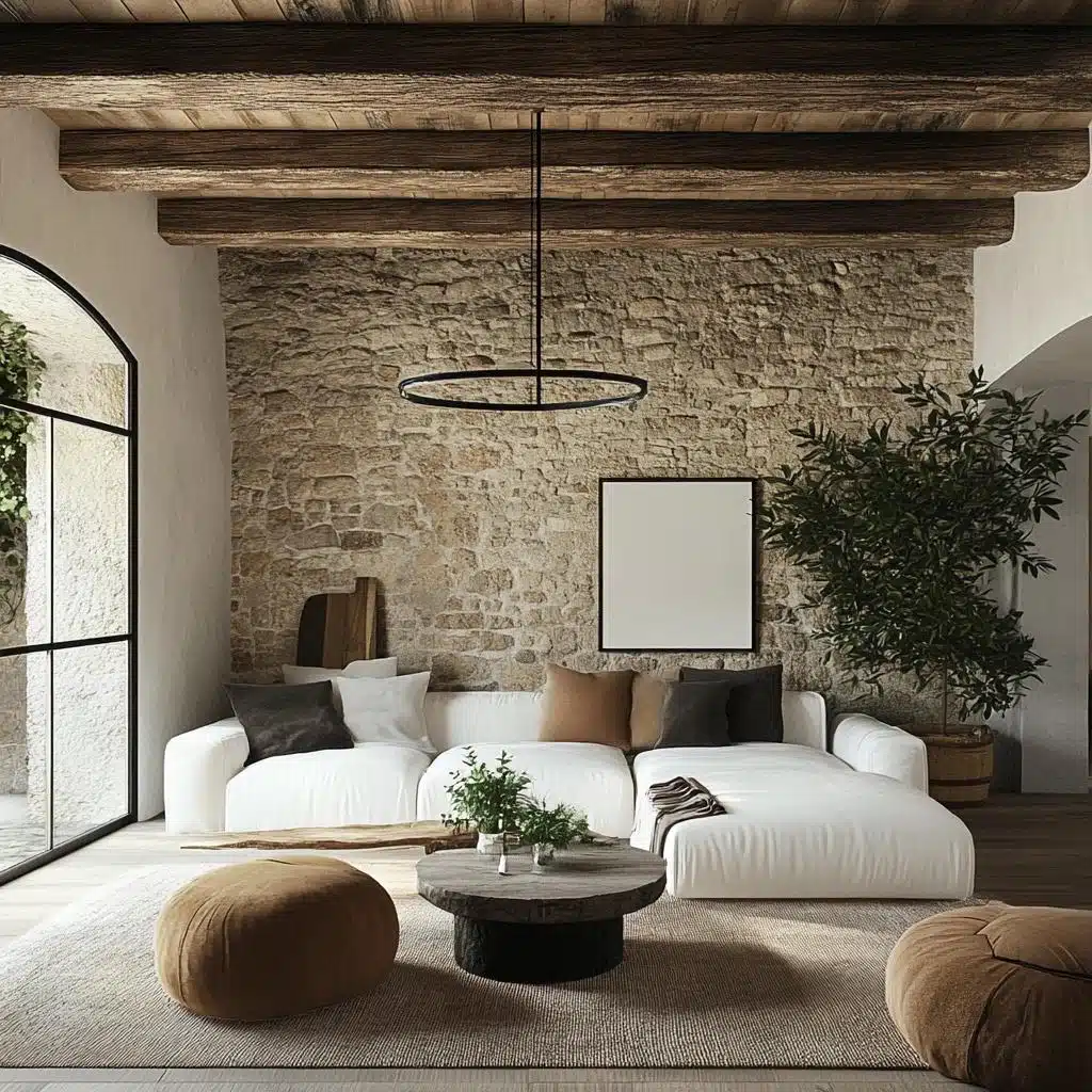 ideias de decoração estilo rústico moderno