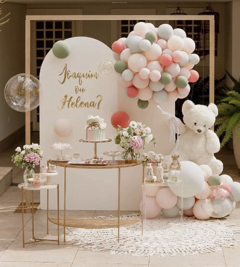 ideias de decoração para chá revelação