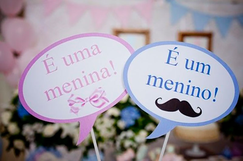 As Cores Que Mais Combinam para um Chá Revelação Sofisticado