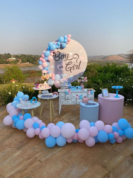 Como Fazer um Painel de Balões Incrível para Chá Revelação