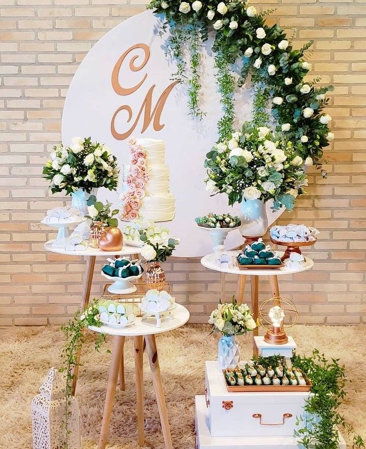 ideias de decoração para festa de casamento simples