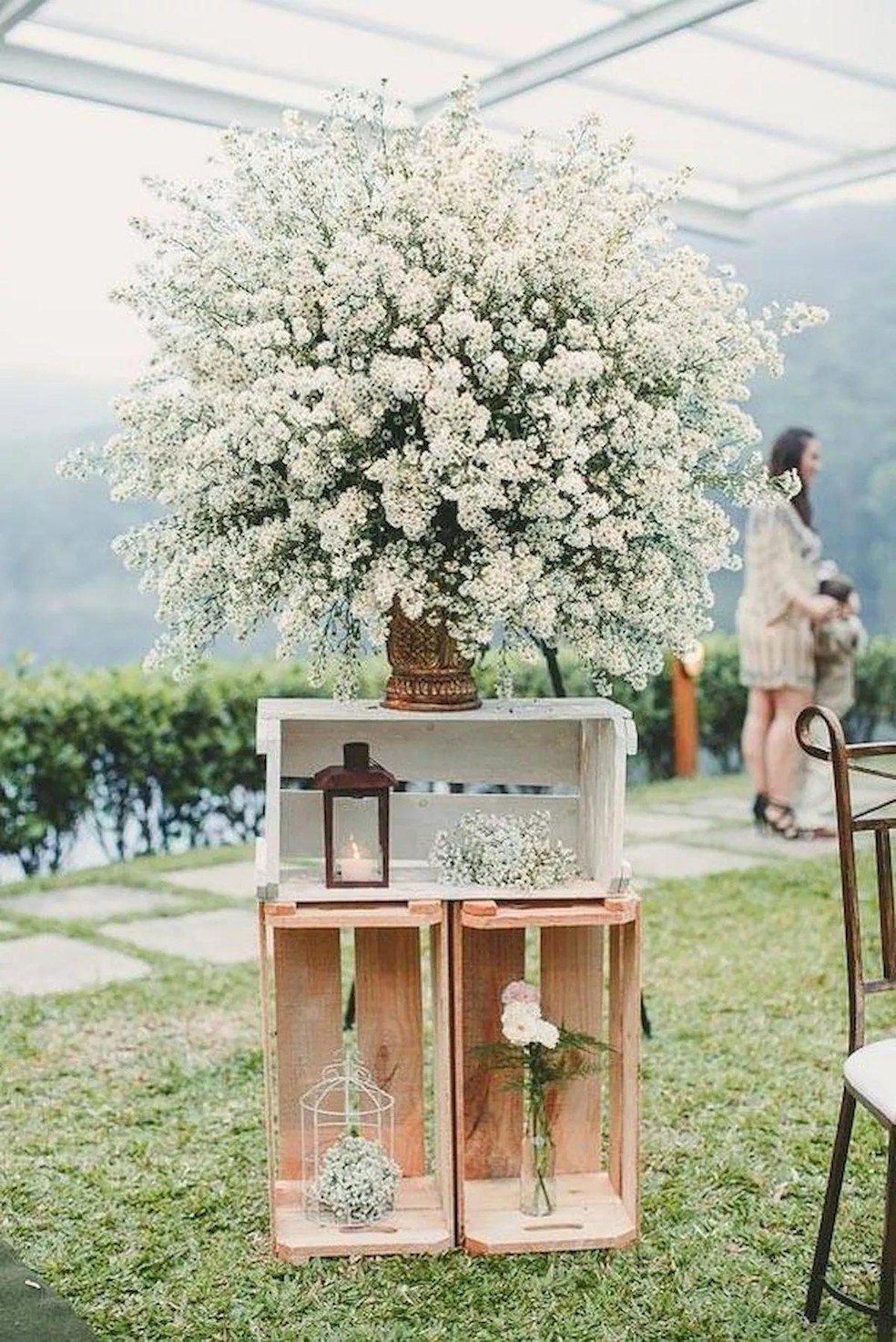 ideias de decoração para festa de casamento simples