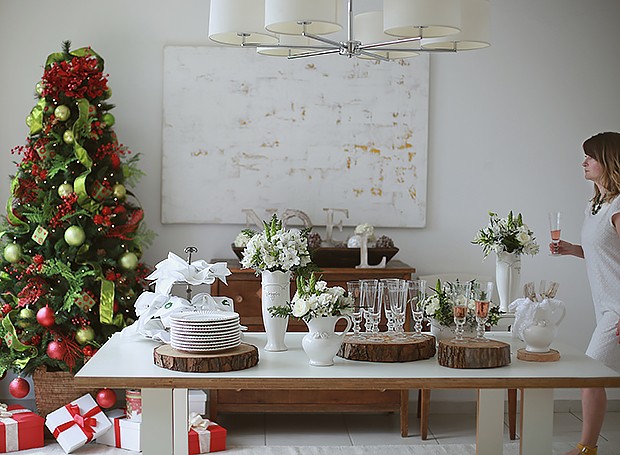 Como criar uma mesa posta de Natal elegante e acessível