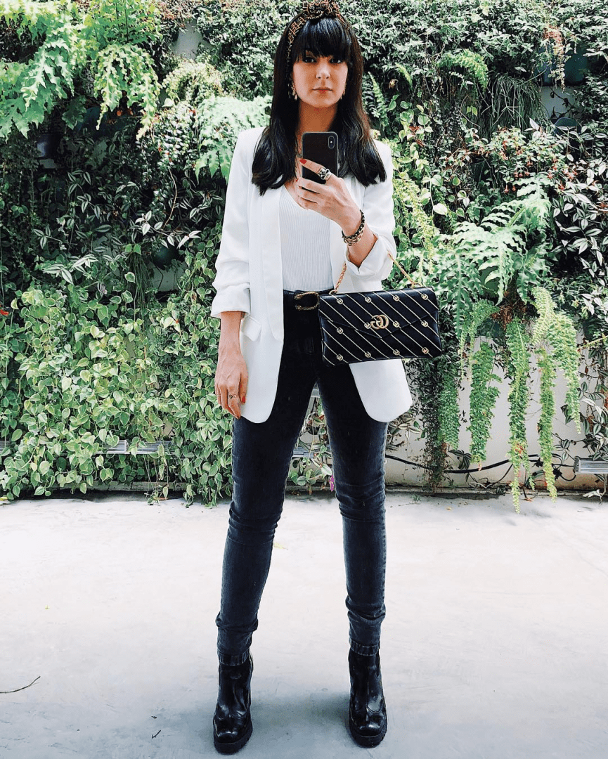 A arte do 'spezzato': como misturar cores e texturas com blazer e calça