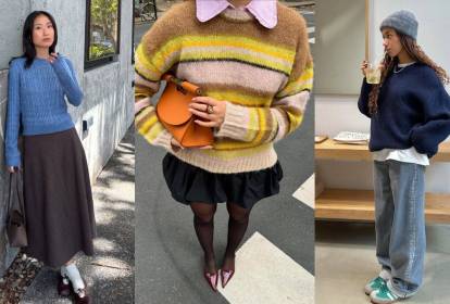 10 maneiras de usar suéteres no outono