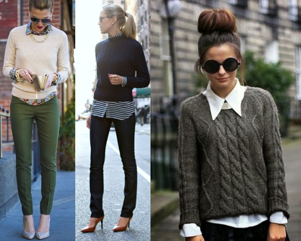 Acessórios que elevam seu look com suéter e camisa