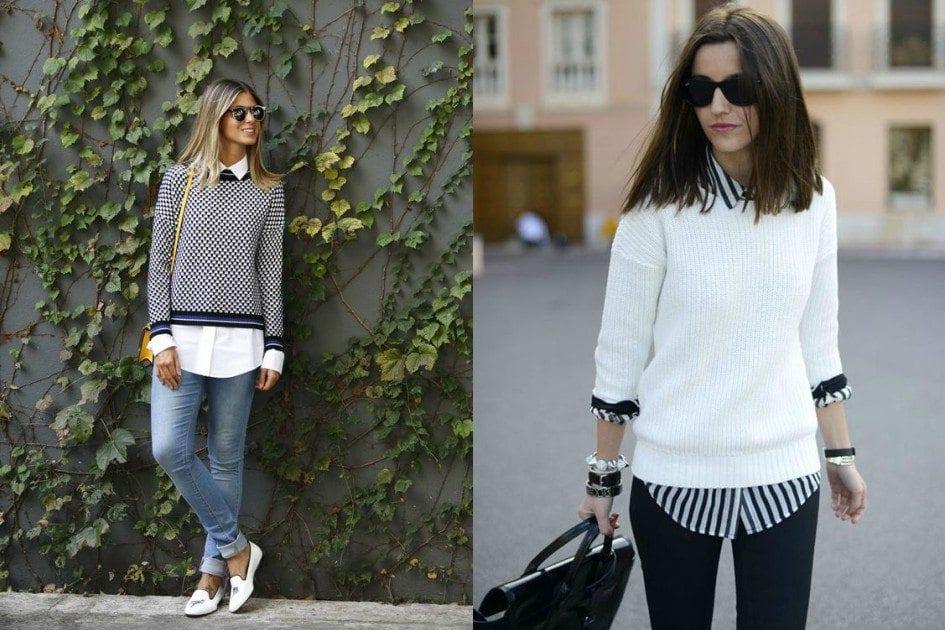 Acessórios que elevam seu look com suéter e camisa