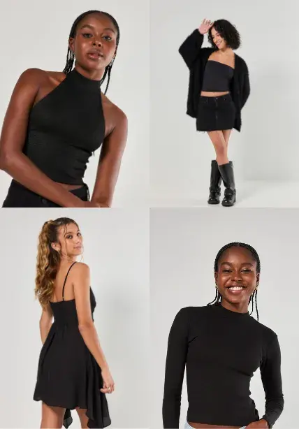 ideias de looks estilo básico nada básico