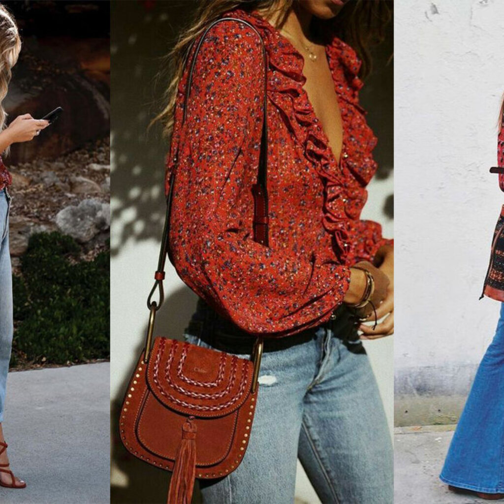 ideias de looks estilo boho para o dia