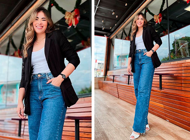 ideias de looks estilo glam moderno