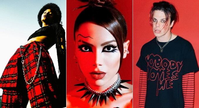 ideias de looks estilo punk chic