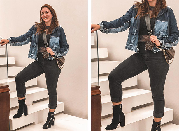 ideias de looks estilo rocker feminino