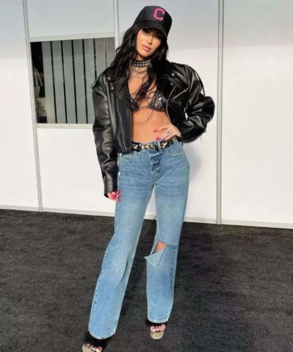 ideias de looks estilo rocker feminino